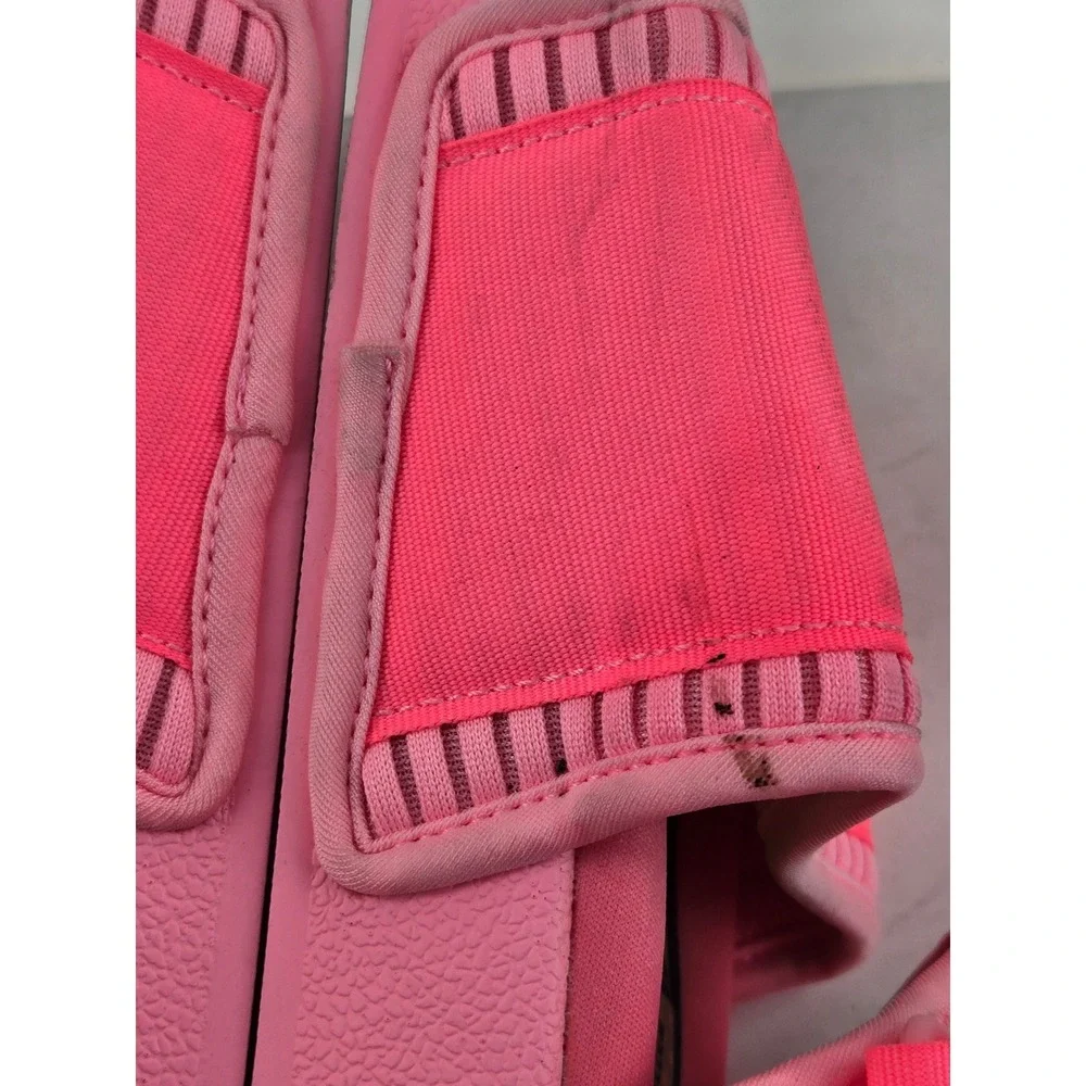 Adidas Pharrell Williams Adilette 2.0 Sandals Hyper Pop Pink‎ Mens Size 9 Slides